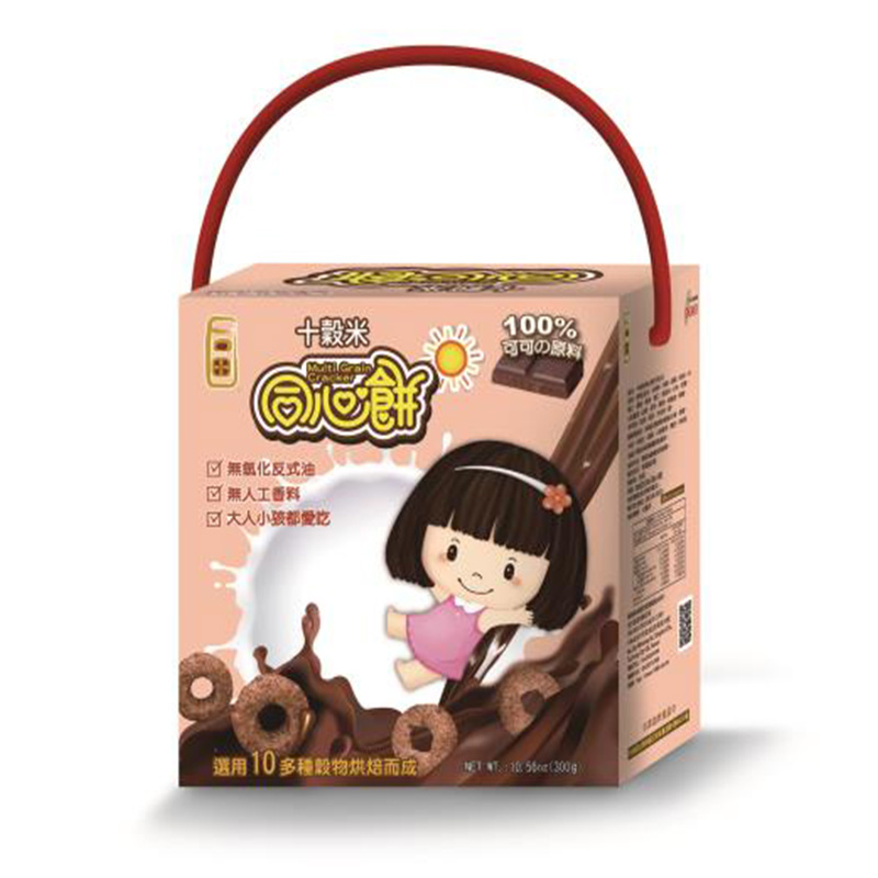 十穀米同心餅(巧克力口味)禮盒裝