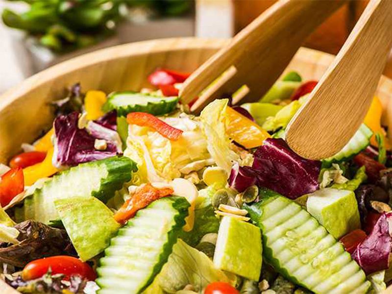 時令鮮蔬果優格沙拉-奶蛋素