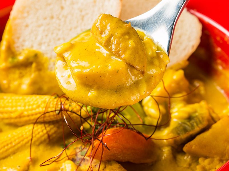 村農根莖南瓜燉菜-奶蛋素