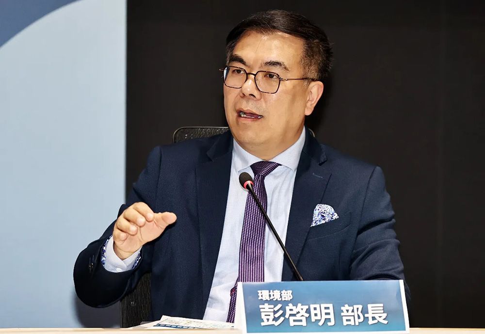 對地球溫柔 彭啓明推蔬食減碳 對地球溫柔 彭啓明推蔬食減碳