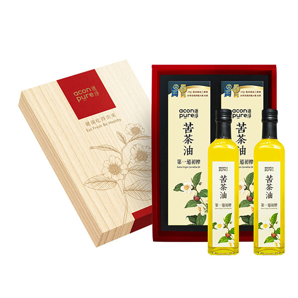 連淨純苦茶油禮盒組(大)