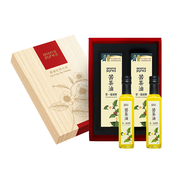 連淨純苦茶油禮盒組(小)