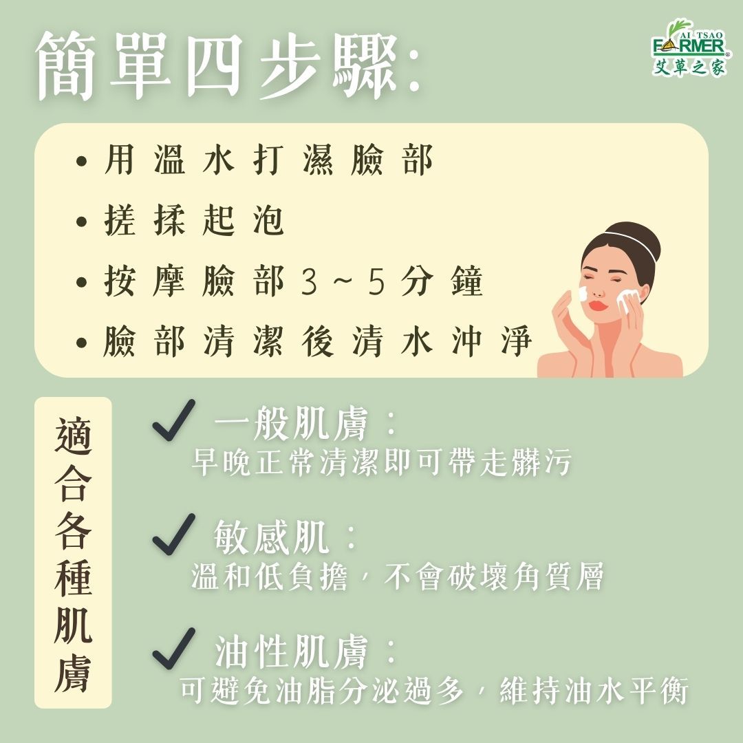 【玫好皂語】禮盒 艾草洗面皂x6 + 玫瑰沐浴球