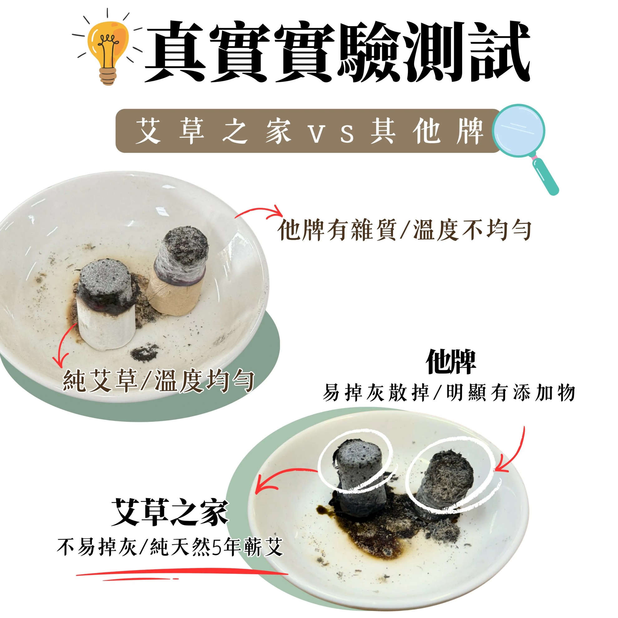 【艾草薰香柱】 42入/包 【艾草薰香柱】 42入/包