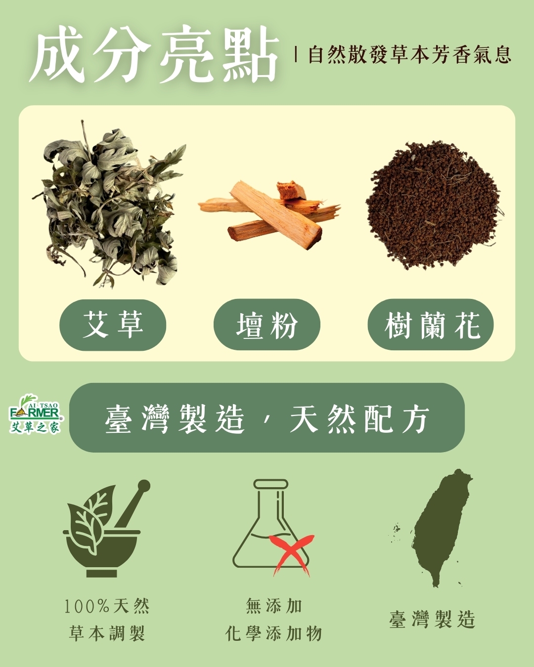 【艾草天然薰香】小盤香 40環/盒