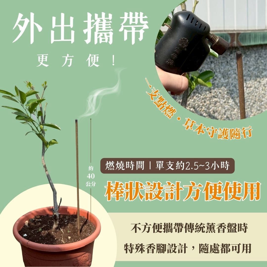 【艾農蚊香棒】12支/入 【艾農蚊香棒】12支/入