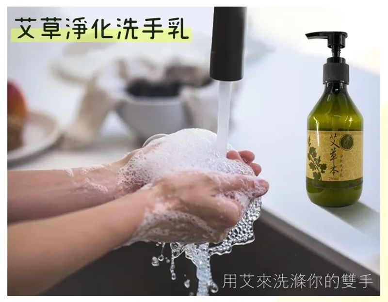 艾草淨化洗手乳