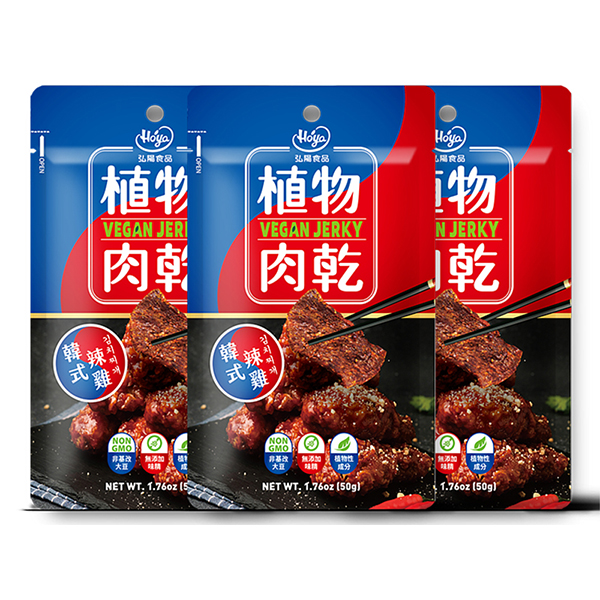 植物肉乾－(台式鹹酥雞/韓式辣雞/泰式檸檬/法式松露/川味朝天)<12包/組合包>