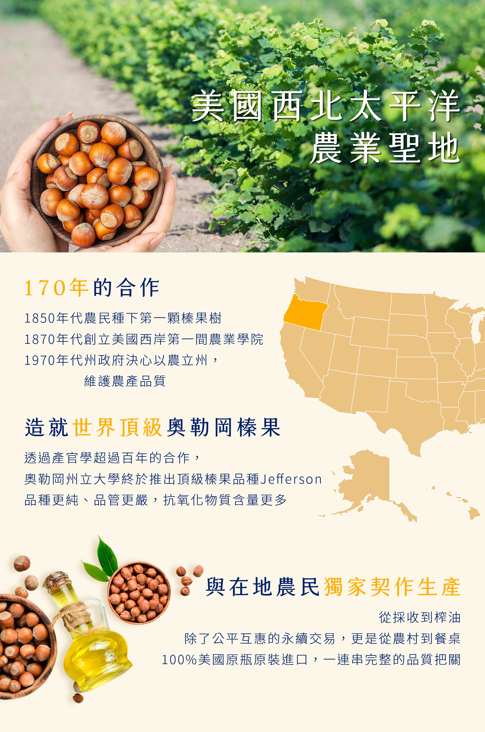 【頂級】美國進口奧勒岡榛果油500ml /純素