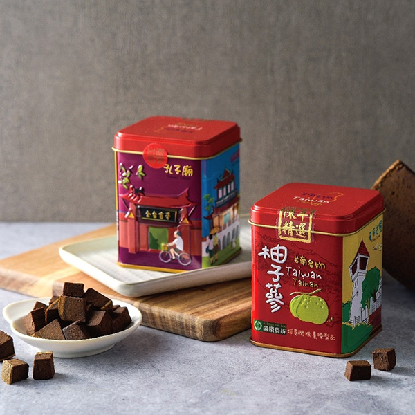 柚子蔘-文創鐵罐 (100g)