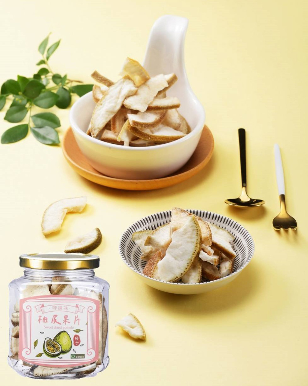 柚皮果片-梅子 (80g/罐)