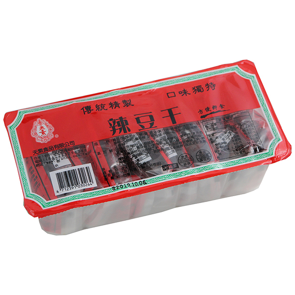 辣豆干(紅標滷丁)9入 / 盒<單包&10包>
