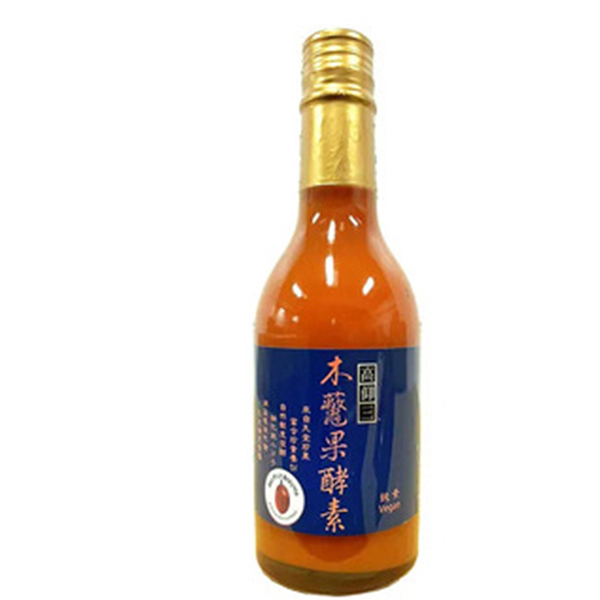 木虌果酵素｜喝的煥發小藍橘瓶