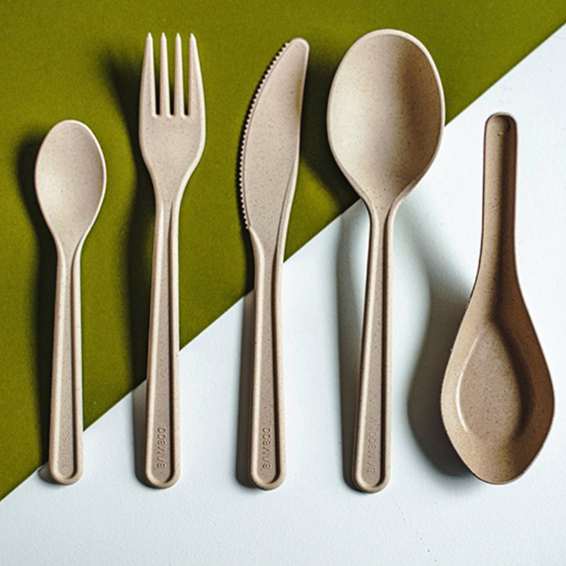 竹纖維餐具厚款----<匙> < 1200支/箱> <環保循環箱購>