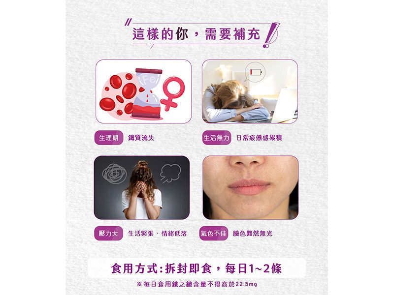 紅葡萄果酸大補鐵