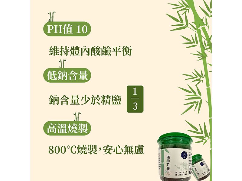 浦田竹鹽(一烤 & 三烤) 浦田竹鹽(一烤 & 三烤)